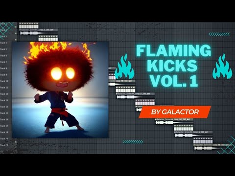 Flaming Kicks Vol. 1 | FREE RAW HARDSTYLE KICKS 🔥