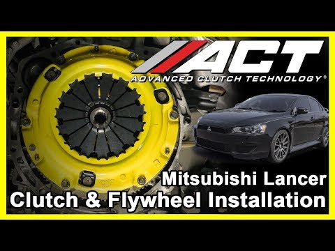 ACT Clutch Install:  2008 - 2017 Mitsubishi Lancer 2.0L and 2009 - 2017 Lancer 2.4L
