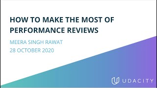 How to make the most of your Performance Review