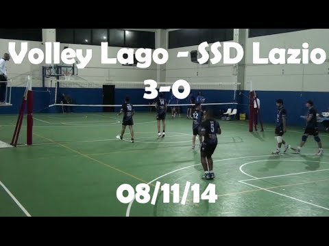 Volley Lago - SSD Lazio 3-0 (08/11/14)