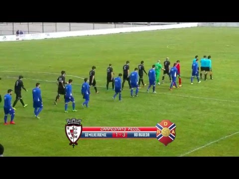 GD Milheiroense ( 1 - 3 ) R.D. Águeda || 27ª Jornada - Resumo