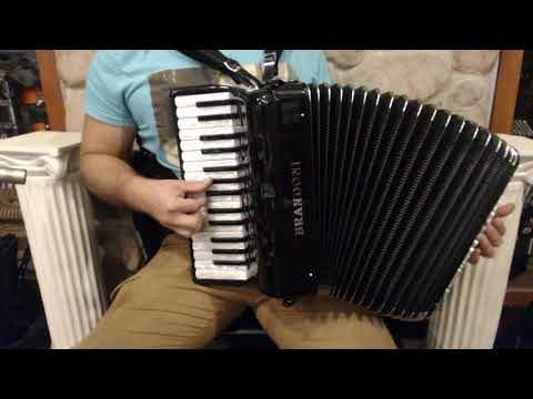 BRANPICMM3072 - Black Brandoni Piccolo Piano Accordion MM 30 72 $3299