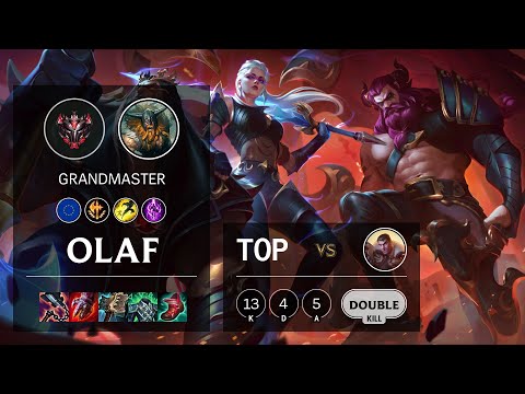 Olaf Top vs Jayce - EUW Grandmaster Patch 11.23