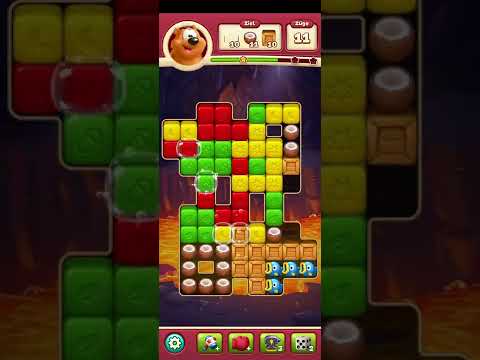 Toon blast Level 6761 no booster 3 stars