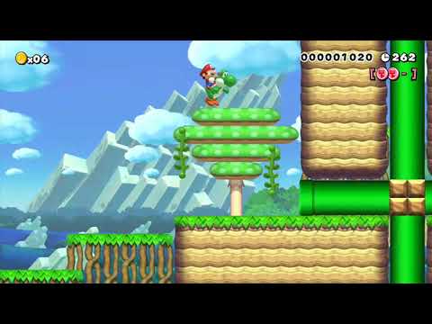 1-3 Yoshi Hills by Max - Super Mario Maker