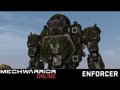 Ace of Spades - Enforcer Ghillie - Mechwarrior Online
