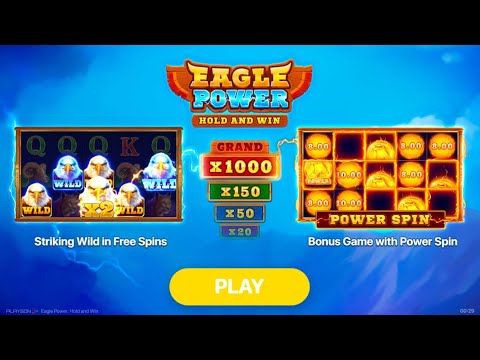 Eagle Power Hold And Win gameplay video