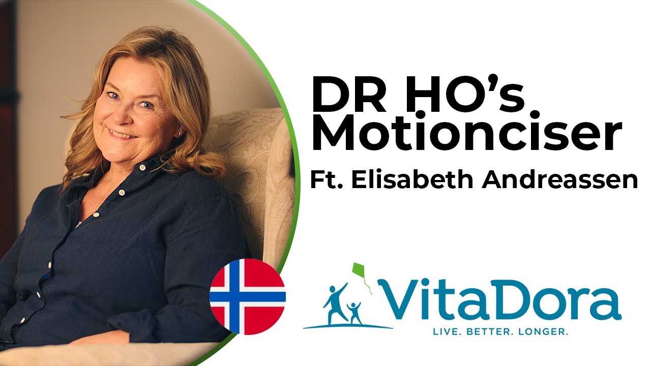 Elisabeth Andreassen med DR-HO's MotionCiser