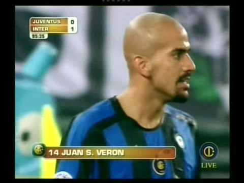 2005 Supercoppa - Juventus vs Inter 0-1 Veron