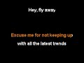 Fly Away- Dan Bern Karaoke