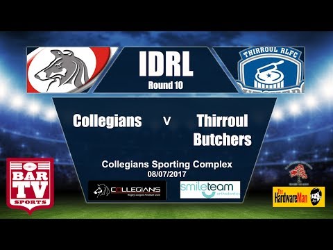 2017 IDRL Round 10 Full Match Replay - Collegians Vs Thirroul Butchers
