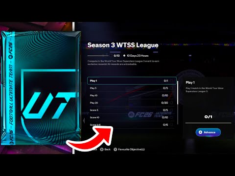 How to Complete Season 3 WTSS League Objectives in FC 26 Ultimate Team