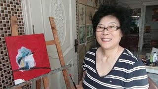 红红火火的吉祥鸟,艺术,绘画