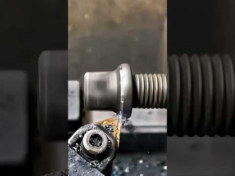 Precision CNC Lathe Turning: Perfect Thread Cutting with Carbide Insert