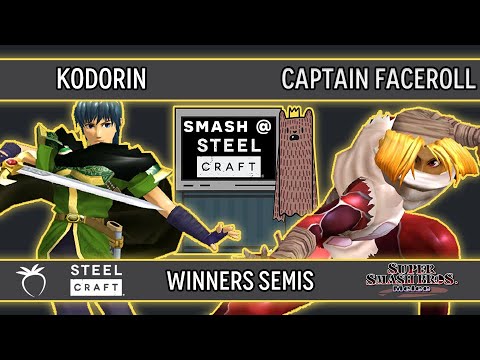 SteelCraft GG 2 - KoDoRiN (Marth) VS Captain Faceroll (Sheik) - SSBM - Winners Semis