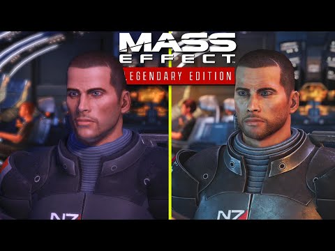 Mass Effect Legendary Edition vs Original Graphics Comparison