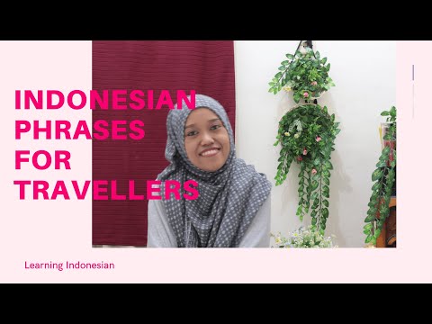 Indonesian Phrases for Travellers