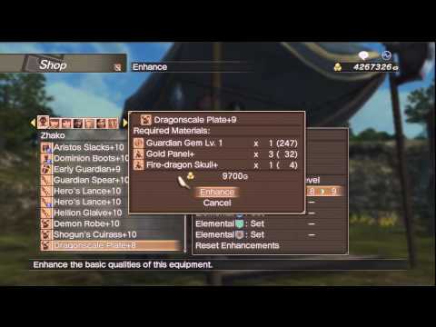 White Knight Chronicles - Dragonscale Plate (Best Light Armor) HELL TO THE YEAH!!