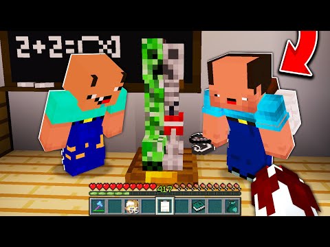 BALON KAFA BİYOLOJİ ÖĞRETMENİ OLURSA !! - Minecraft