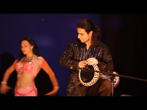 Belly Dance drum solo Elena Ramazanova and Artem Uzunov. Darbuka solo tabla