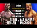 Alain Ngalani vs. Alexandre Machado | Full Fight From The Archives