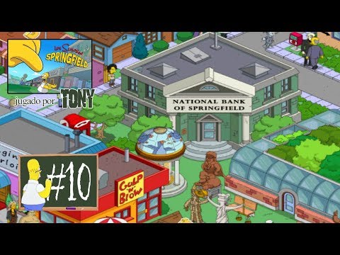 Los Simpson Springfield "Estado'19: Cap. 10 - El Comedero de palomas barrigonas" por Tony