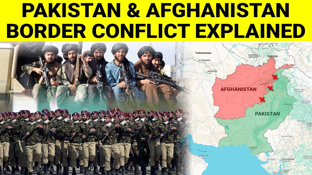 Why Pakistan Afghanistan attacking each other | Afghan Pakistan border conflict Explained