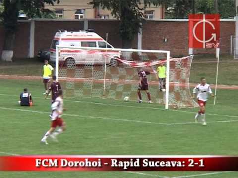 rezumat FCM Dorohoi - Rapid Suceava: 2-1