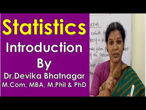 Introduction of Statistics Video