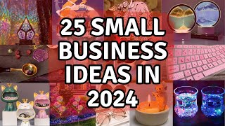 25 Unique Small Business Ideas in 2024! Products to sell online + Where to find products