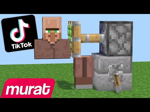 🎵 Minecraft Tik Tok Song 🎤 (Minecraft Music Video Dance)