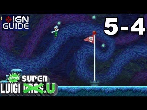 New Super Luigi U Secret Exit Walkthrough - Soda Jungle 4: Painted Pipeworks