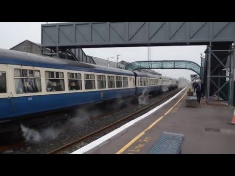 The Emerald Isle Express 2015: GM 087 & RPSI Cravens In Ennis [HD].