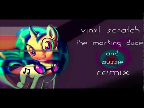 Aussie and The Marking Dude befriend Silva Hound - Vinyl Scratch