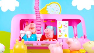 The TWENTY Scoop Ice Cream🍦 Peppa Pig Toy Video