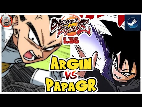 DBFZ ArGin vs PapaGR (Vegeta, Cell, Janemba) vs (GokuSSB, Black, Gohan)