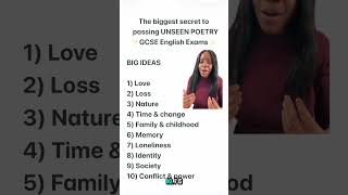 How to EASILY pass ANY Unseen Poetry GCSE English Exam Question!