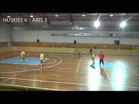 HUSKIES' GOALS - GREEK ROLLER in-line HOCKEY FINAL 2014