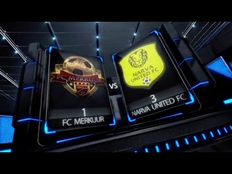 Narva United FC - Tartu FC Merkuur 3:1 (1:0)