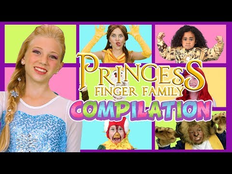 Our Favorite Princess Finger Family Compilation | SillyPop