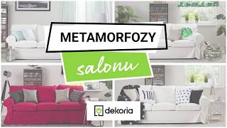 Metamorfozy salonu w czterech stylach - dekoria.pl