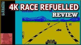 4K Race Refueled - on the ZX Spectrum 128K !! with Commentary