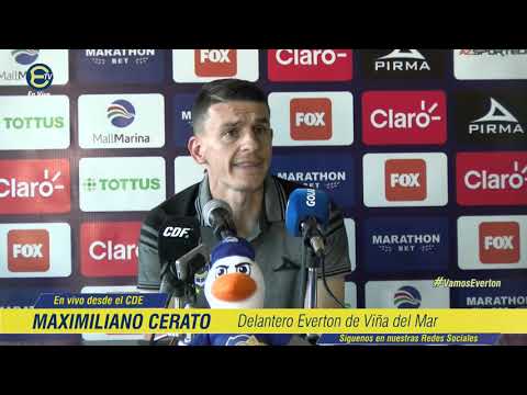 EvertonTV: Delantero Maximiliano Cerato | Previa Univeridad de Chile