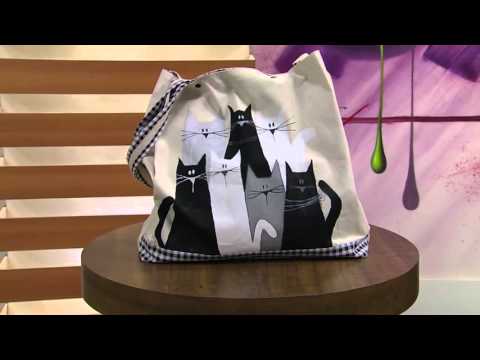 Mulher.com - 04/05/2016 - Pintura em tecido - Roberta Pasciencia  PT1