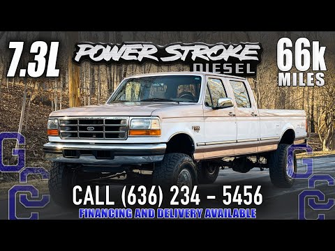 7.3 Powerstroke For Sale: 1997 Ford F-350 4x4 Diesel OBS With Only 66k Miles