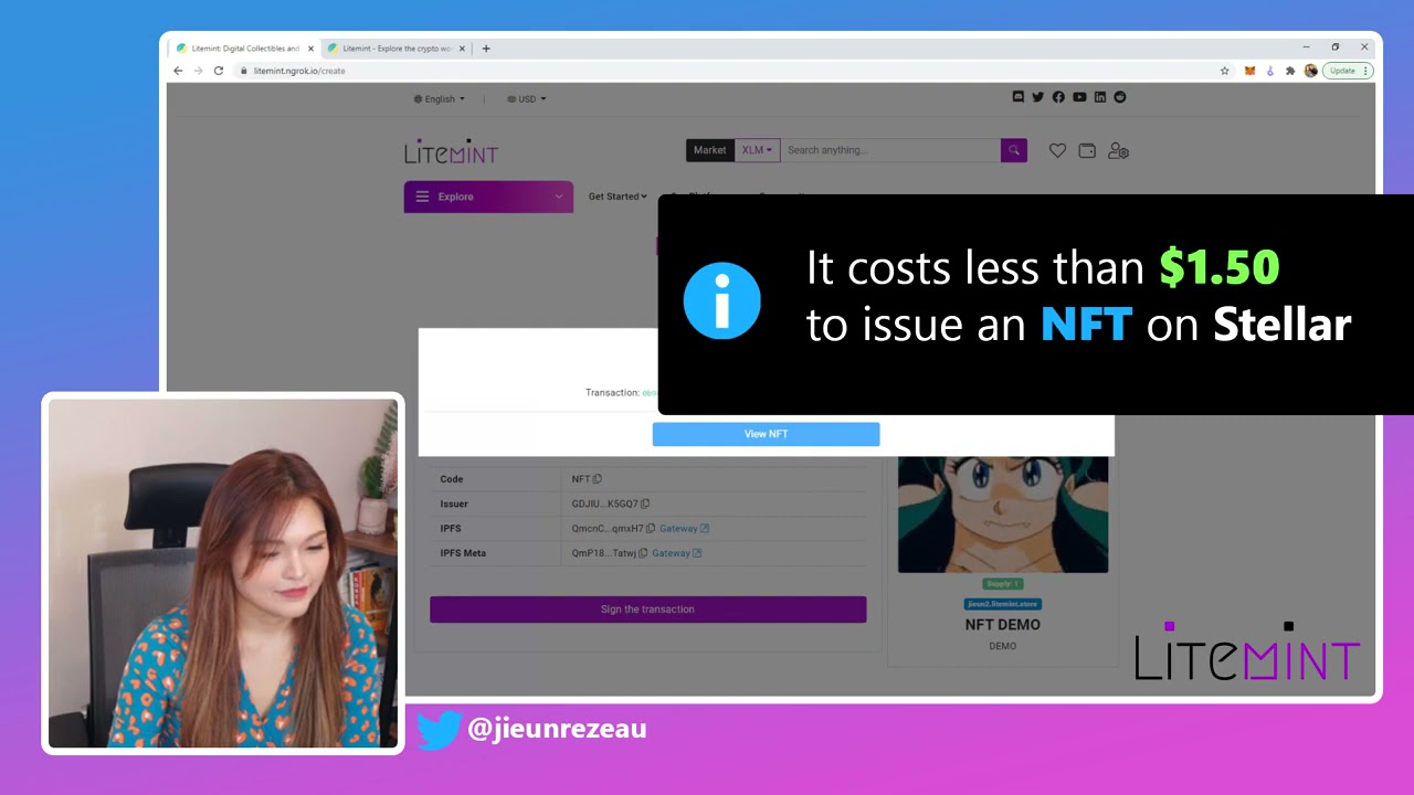 Litemint NFT Marketplace Demo