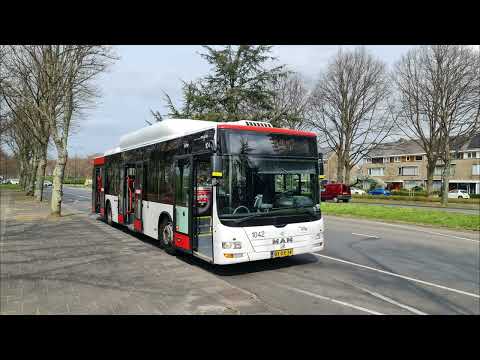 HTM lijn 22: Rijswijk De Schilp - Den Haag Duindorp | omleiding | HTM 1042 | 2022