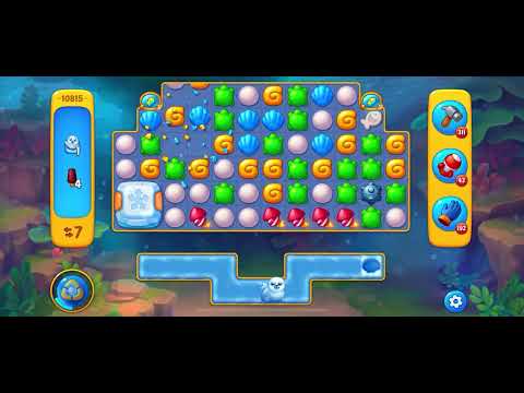 Fishdom level 10815 no boosters フィッシュダム ノーマル