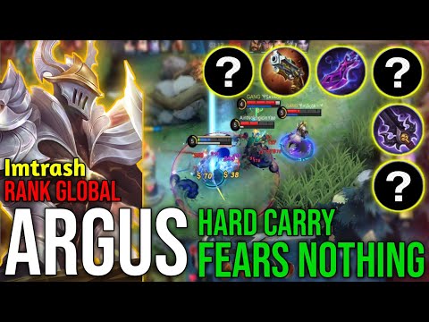 Hard Carry Fears Nothing || Top Global Argus By Imtrash || MLBB