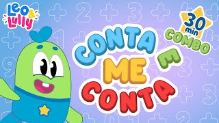 CONTANDO NÚMEROS | APRENDER OS NÚMEROS| APRENDENDO A CONTAR | CONTA E ME CONTA| LEO  E LULLY